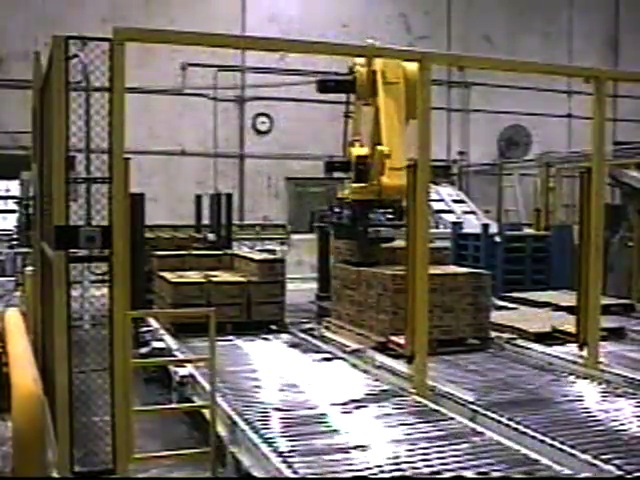 Palletizing for sugar industry (Fanuc)