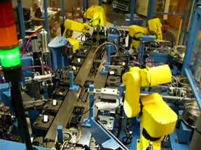 Lockset assembly (Fanuc + Allen-Bradley control)